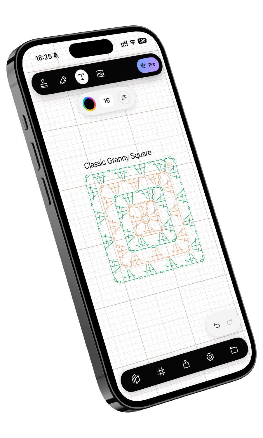 AMUU displayed on iPhone
